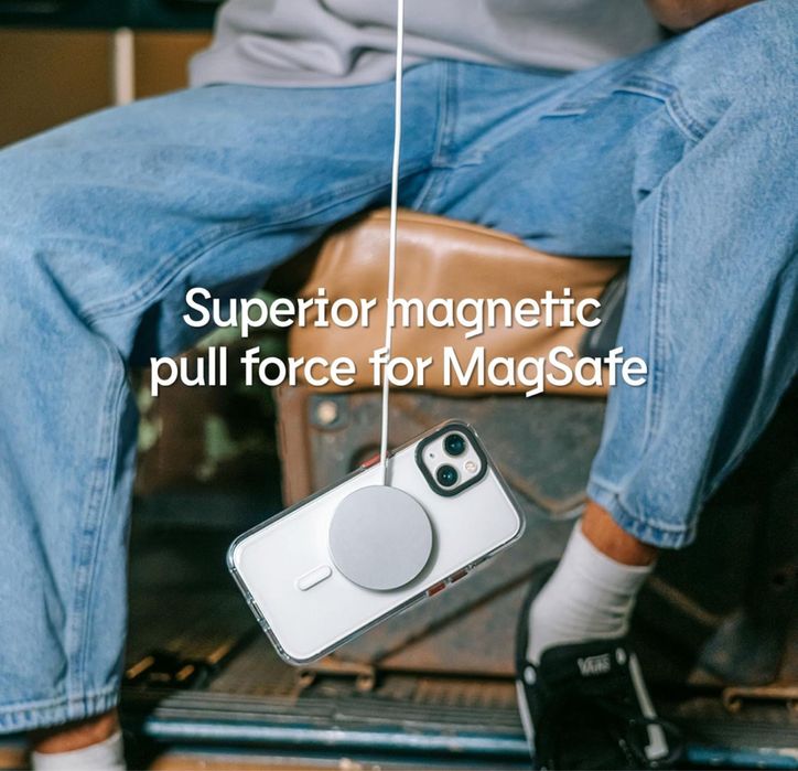 RhinoShield SolidSuit iPhone 15 etui czarne MagSafe 3,5m ochrony