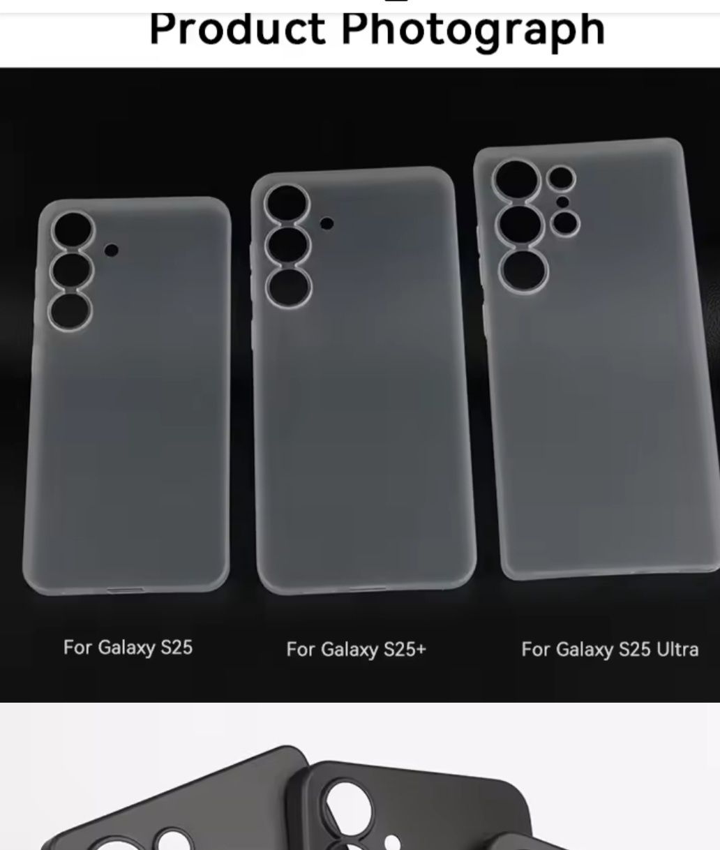 Ультратонкий чохол чехол накладка самсунг samsung s25+ plus матовий