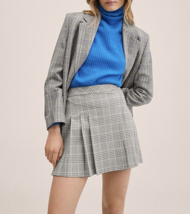 Спідниця Mango M коротка плісована