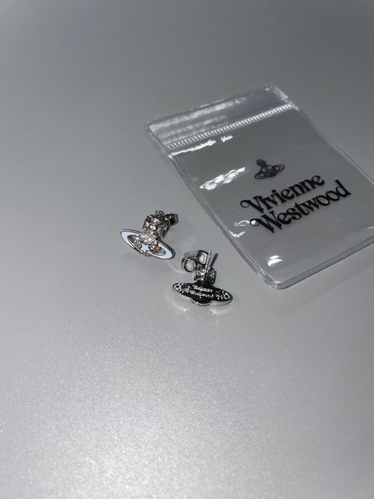 Vivienne Westwood orb Сережки кольє кулон серьги в стилі miu miu bas