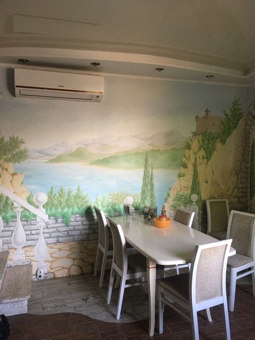 авторский дом фонтан аркадия котеджа , подобово Вид на море