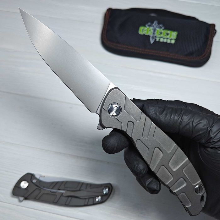 Складной нож Green Thorn F95T K110 (Широгоров) ніж титан EDC