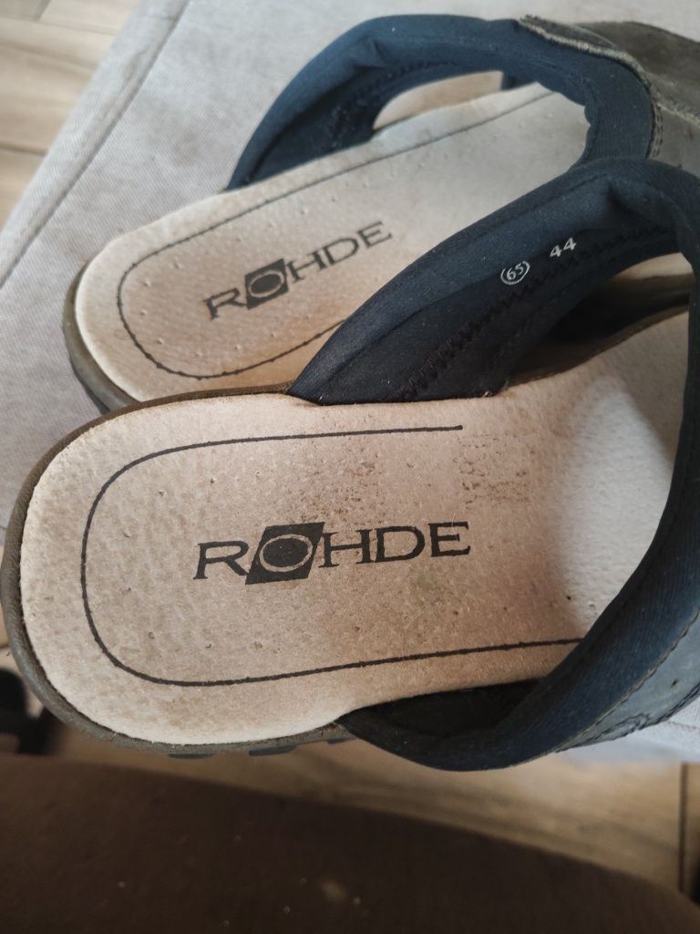 Klapki męskie rohde rozmiar 44 28,5cm
