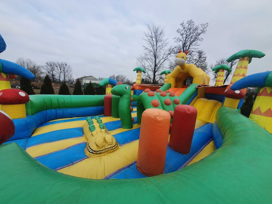 Dmuchana zjeżdżalnia, plac zabaw, tor przeszkód, dmuchaniec - wynajem
