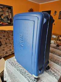 NOWA walizka Samsonite S'Cure XL 138L Niebieski Dark Blue GWA ORYGINAŁ