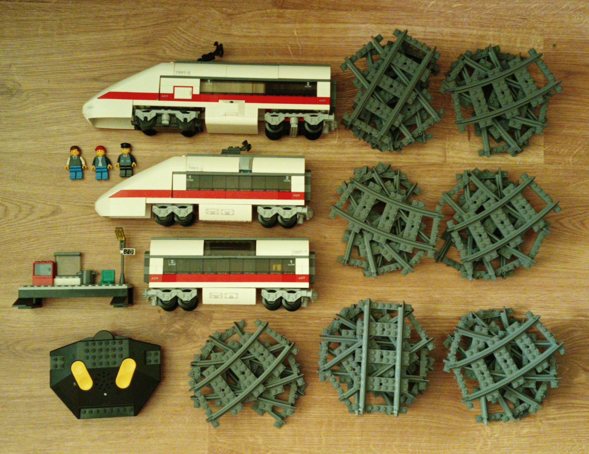 LEGO City 7897 + dodatkowe tory