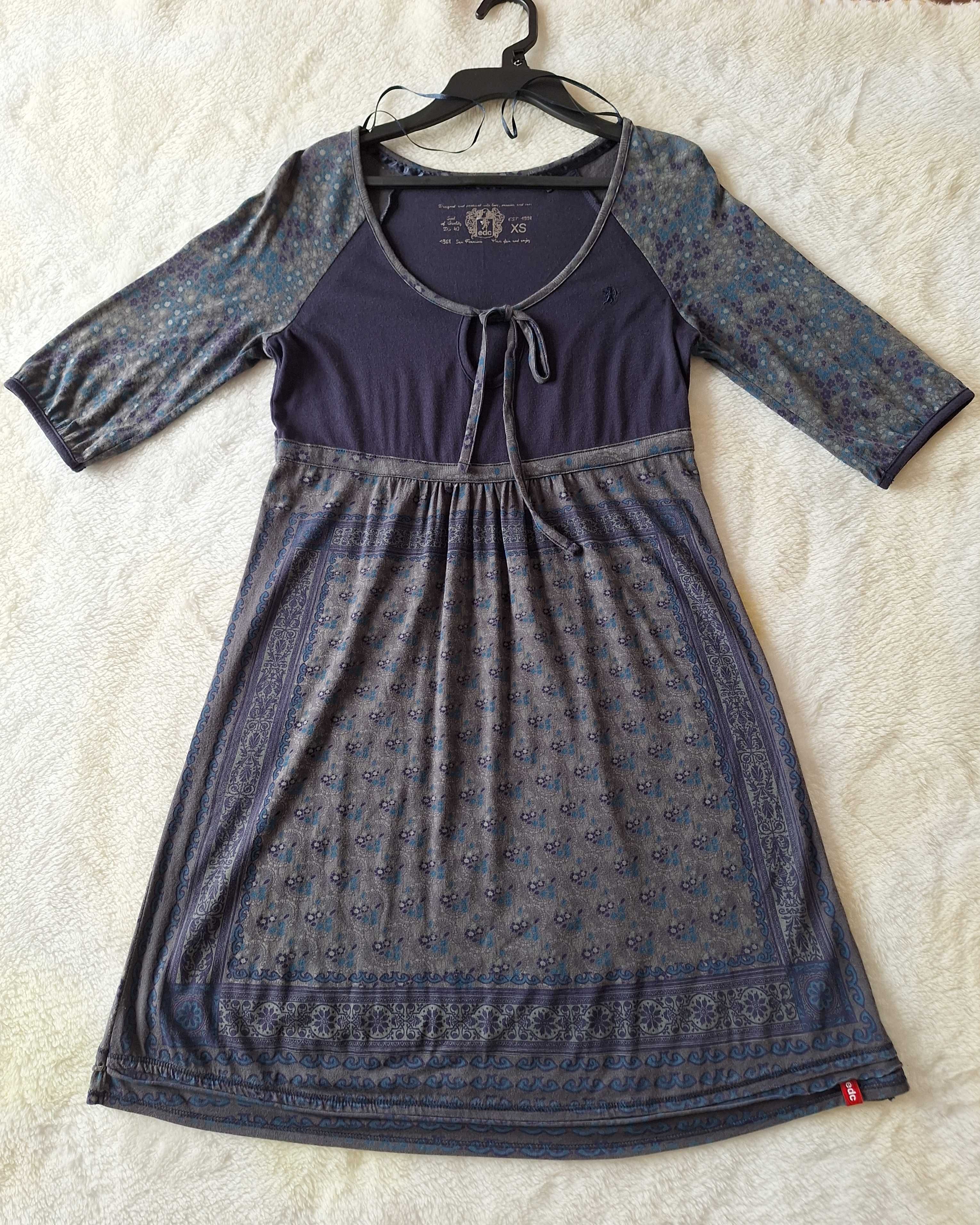 Vestido azul da Esprit