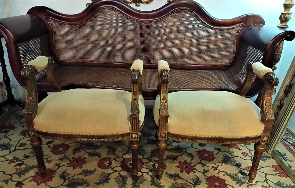 Par de Banquetas Portuguesas