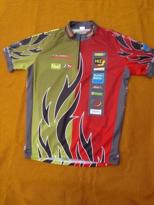 koszulka rowerowa techniczna- Sunpora -L- Hiszpania -super