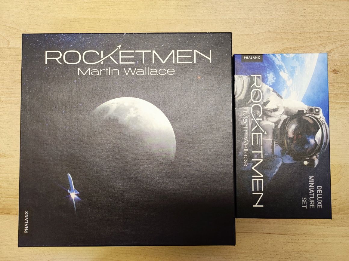 Gra planszowa Rocketmen - edycja Kickstarter (maty, figurki)