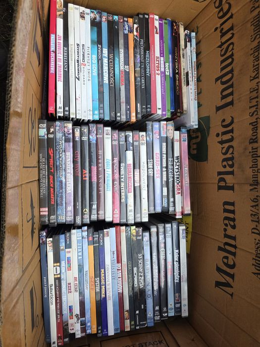 Filmy Duża kolekcja DVD