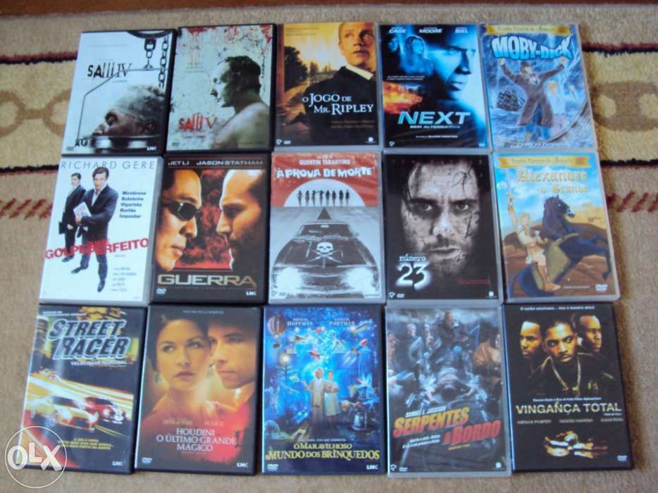 Filmes dvd - ação / drama / terror / romance