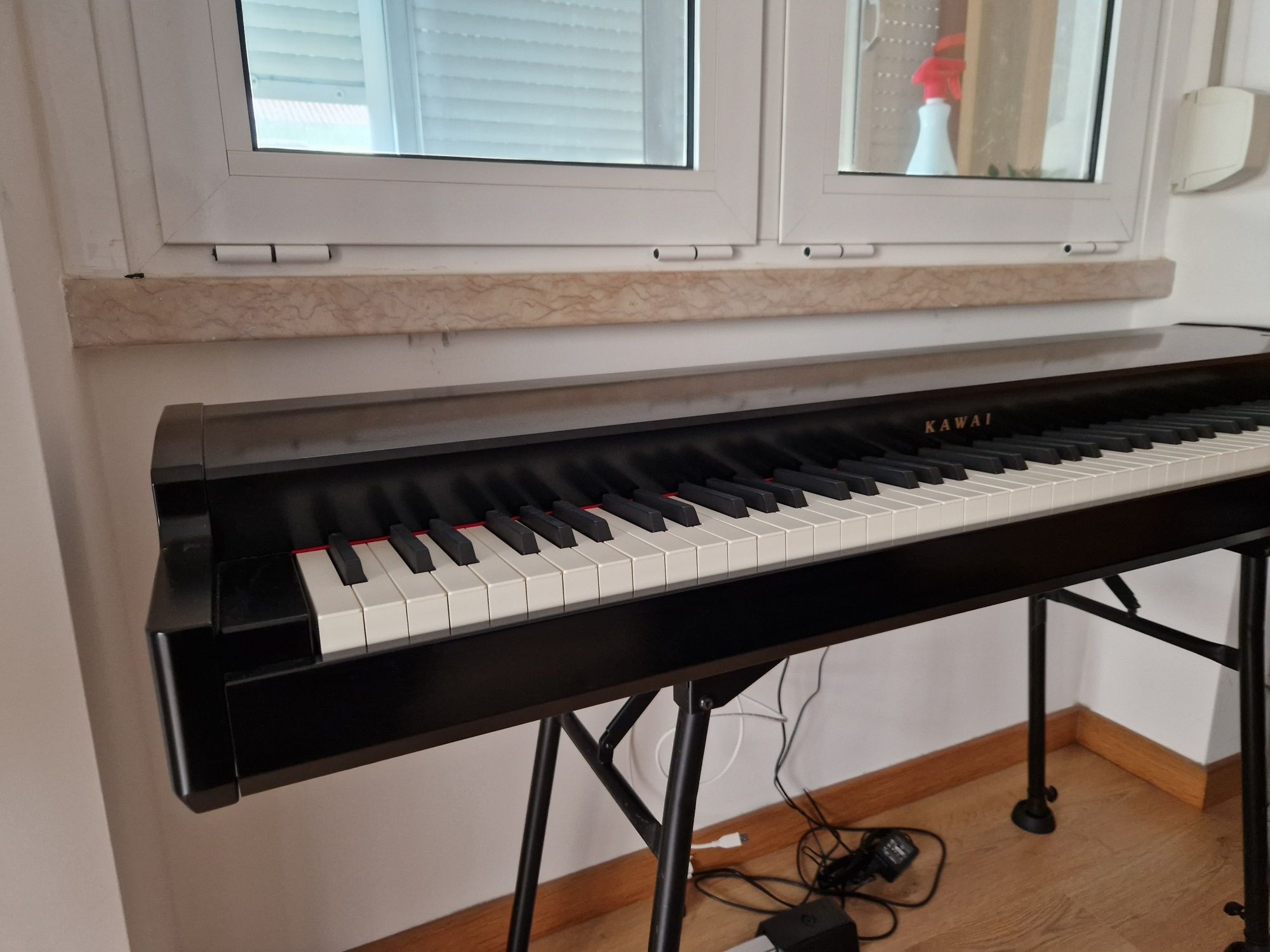 Kawai VPC-1 controlador com teclas de madeira e ação de piano