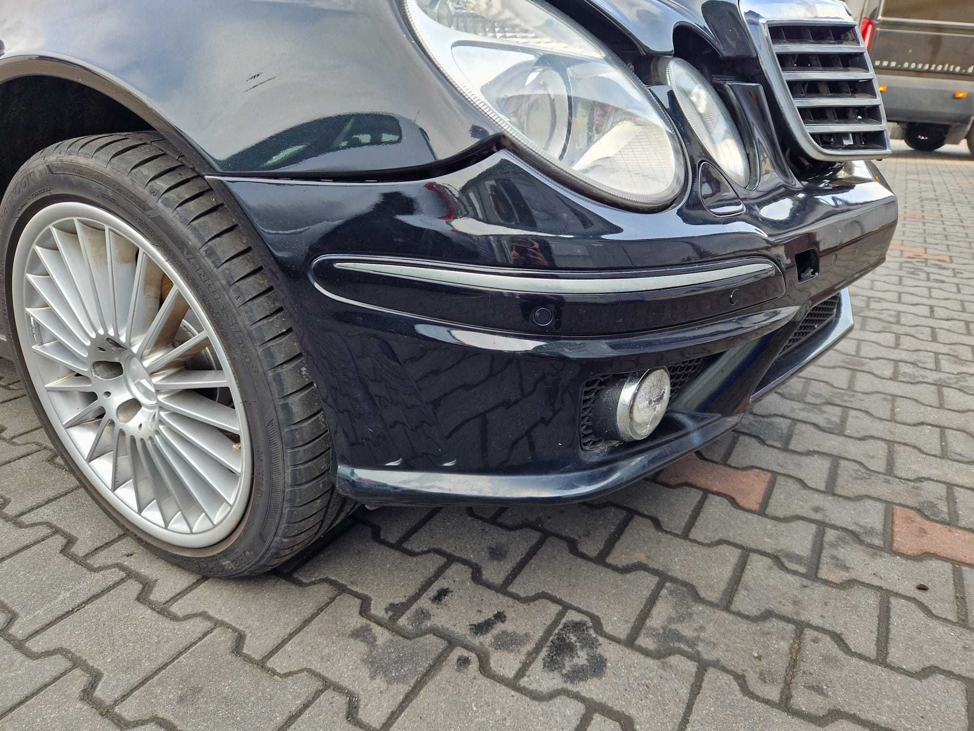 zderzak przód przedni kompletny Mercedes Klasa E W211 AMG C185