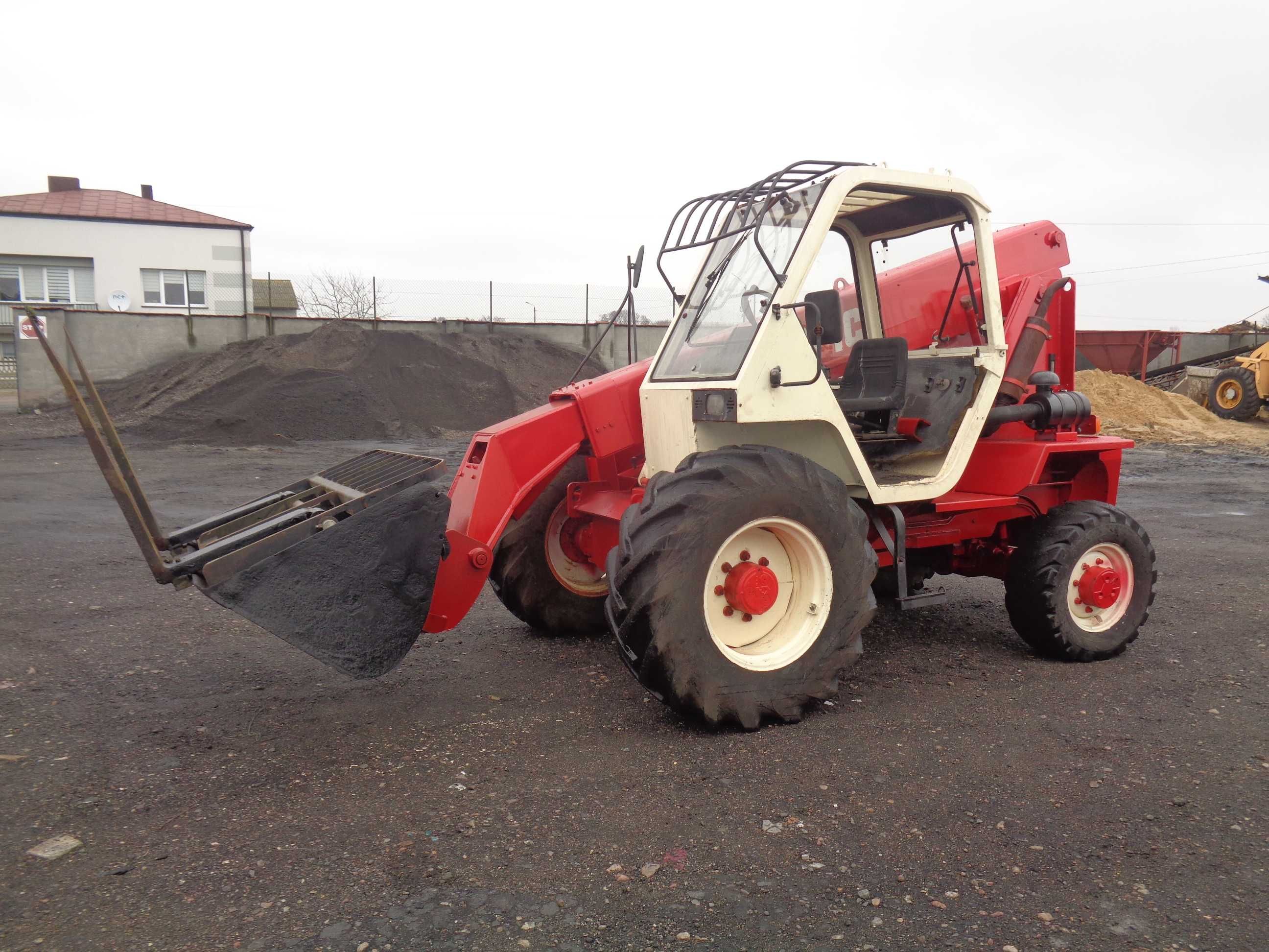 Ładowarka teleskopowa 4x4 MANITOU MT 425CP łyżka , widły