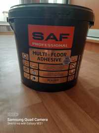 Клей для підлогових покриттів SAF MULTI-FLOOR ADHESIVE бежевий 6кг