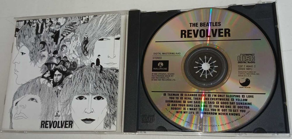 The Beatles REVOLVER Parlophone Apple - USA