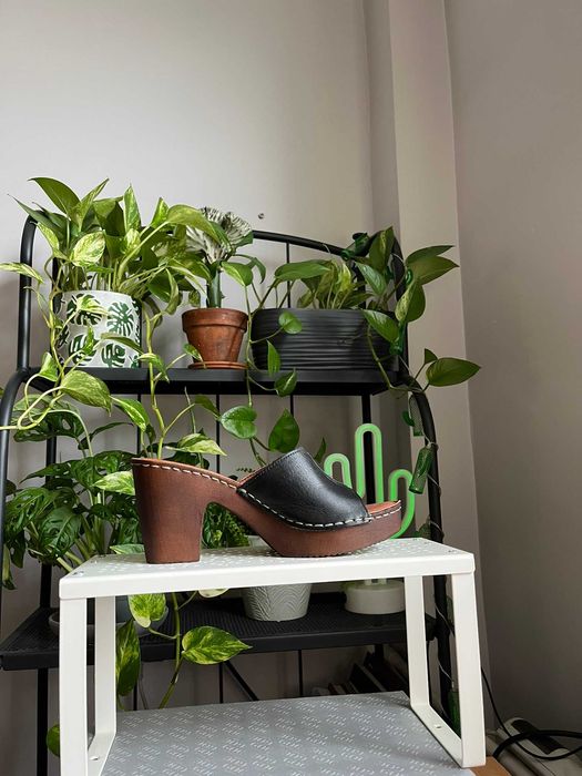 Buty klapki drewniaki