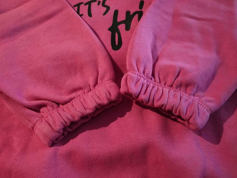 Sweat-shirt cardada com capuz - Benetton - 7/8 anos