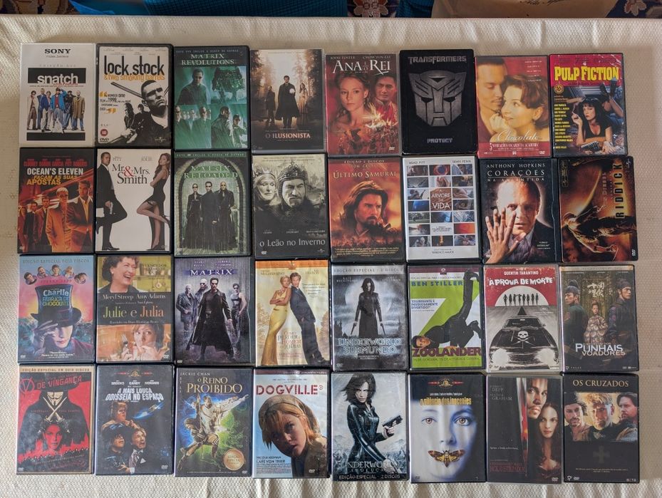 Pack 128 filmes em DVD
