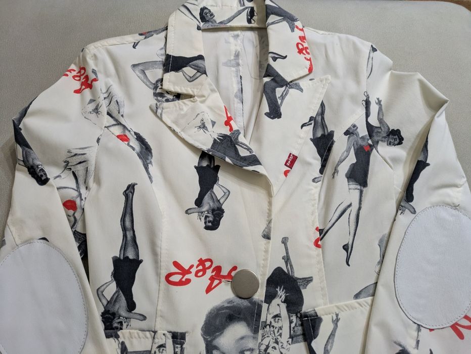 Blazer com padrão costumizado