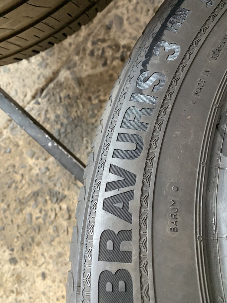 (2шт) 215/55R16 Barum Bravuris 3 HM (2019 рік) літні шини