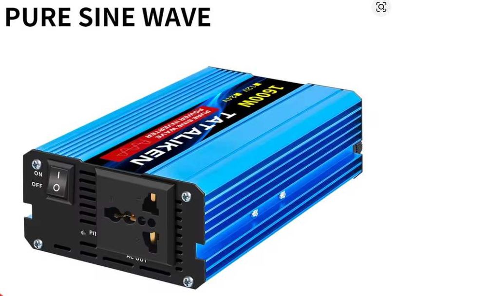 Перетворювач напруги інвертор Tataliken 1600W 12-220V Чистий синус