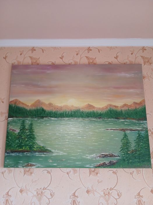 80-60.см.Картина. Олійні фарби.