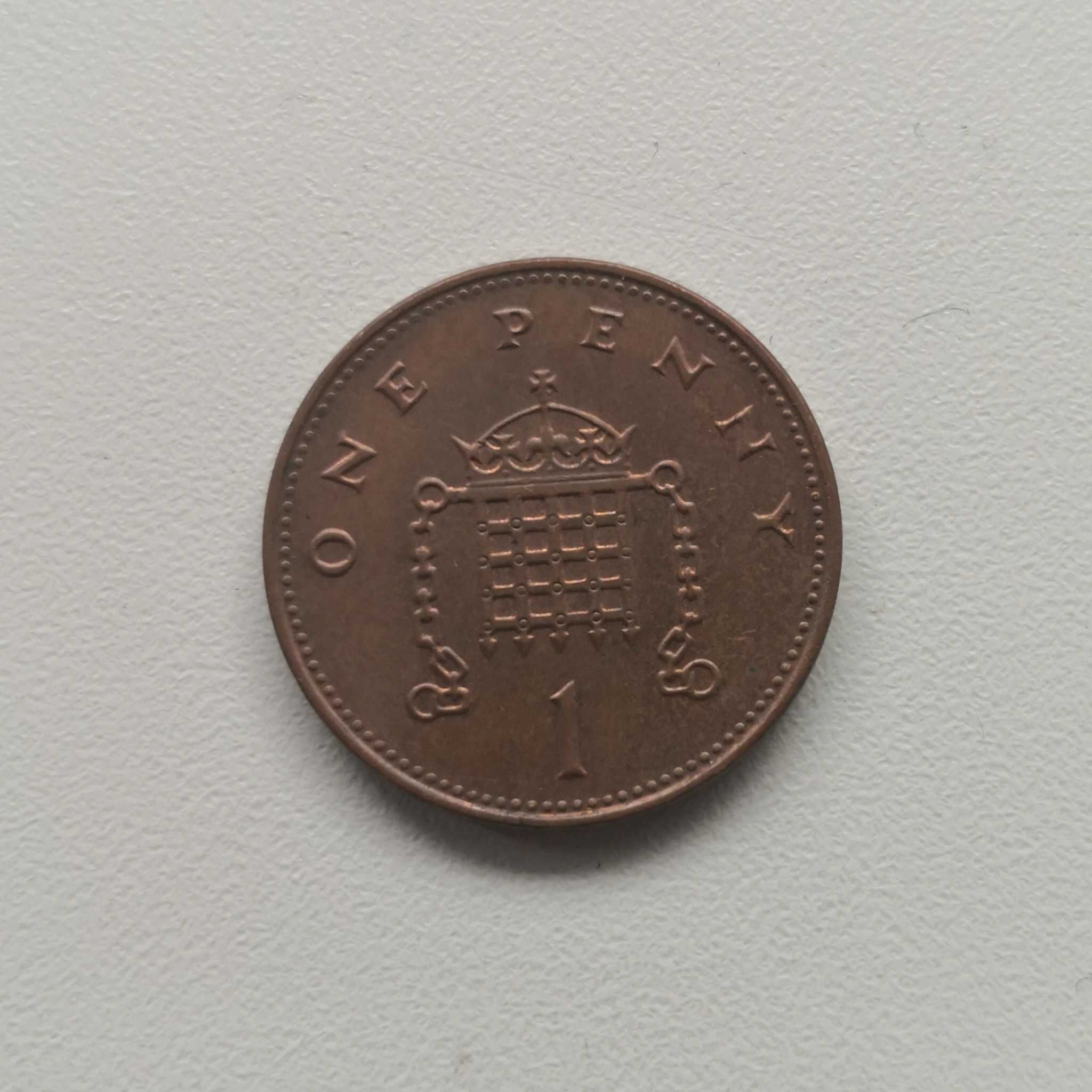 moneta one penny 1999 Elizabeth II