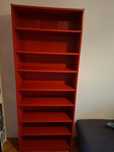 Ikea Billy czerwony regał 80 cm