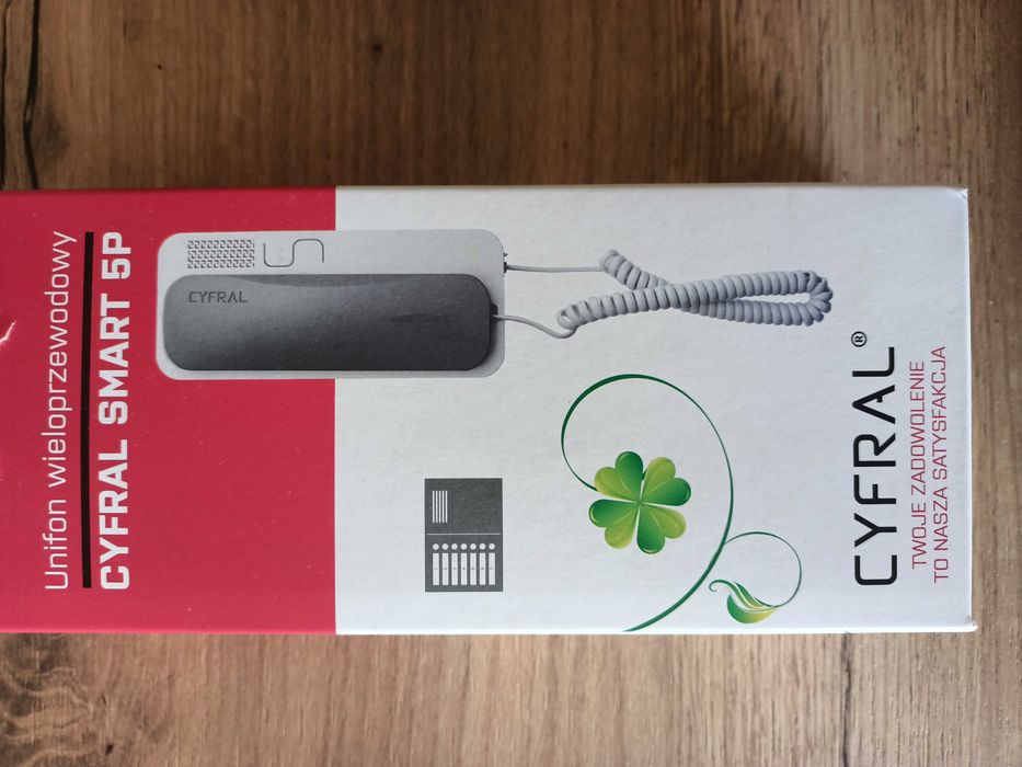 Domofon wieloprzewodowy Unifon Cyfral Smart 5P NOWY