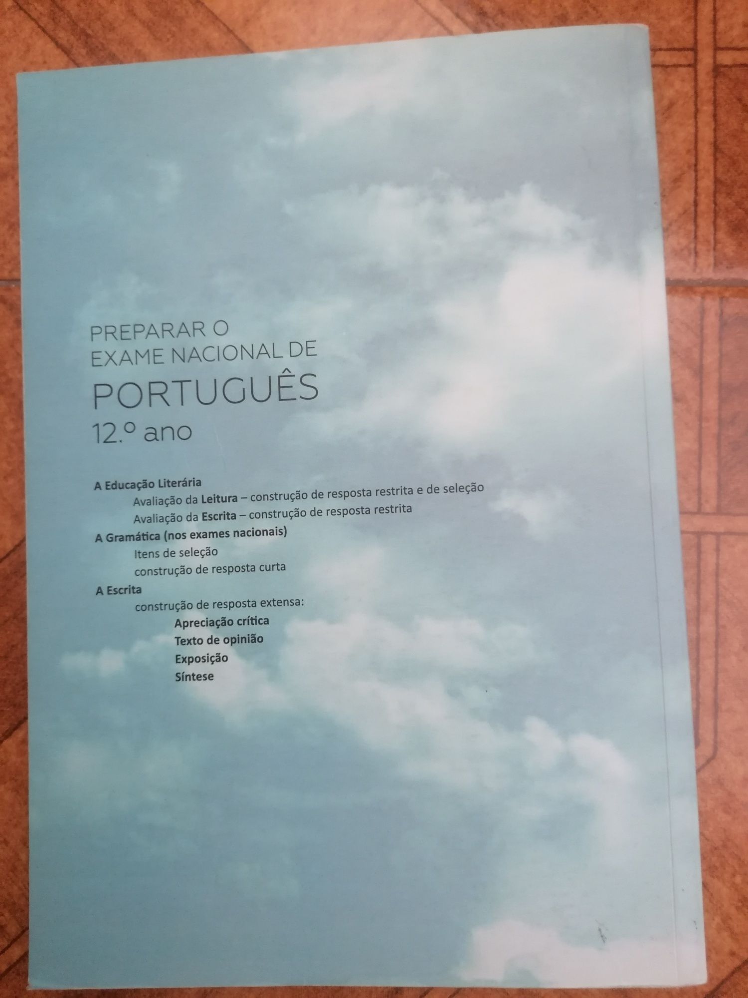 Livro de apoio  exame nacional de português 12 ano