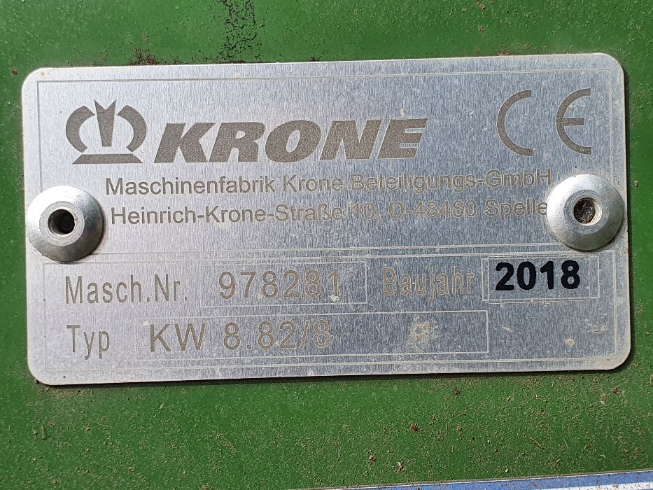 Ворошилка Krone KW 8.82/8