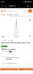 Wieszak stojący Ikea Tjusig 193 cm