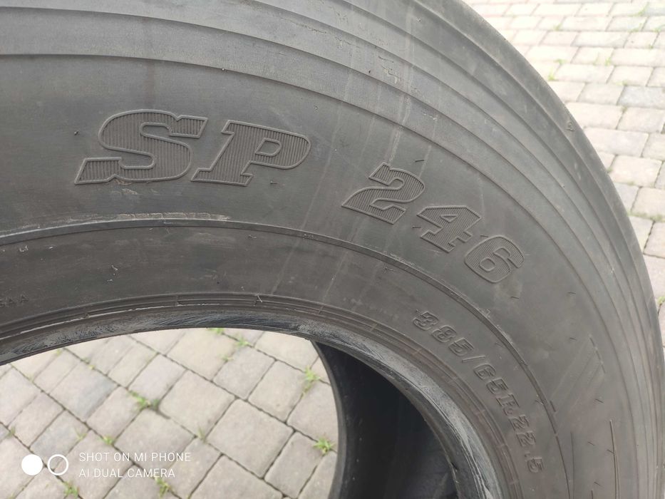 Opona Opony 385/65R22,5 " DUNLOP SP 246 FRT 164K HL