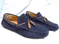 MASSIMO DUTTI r.43/28cm Mokasyny skórzane zamszowe buty męskie