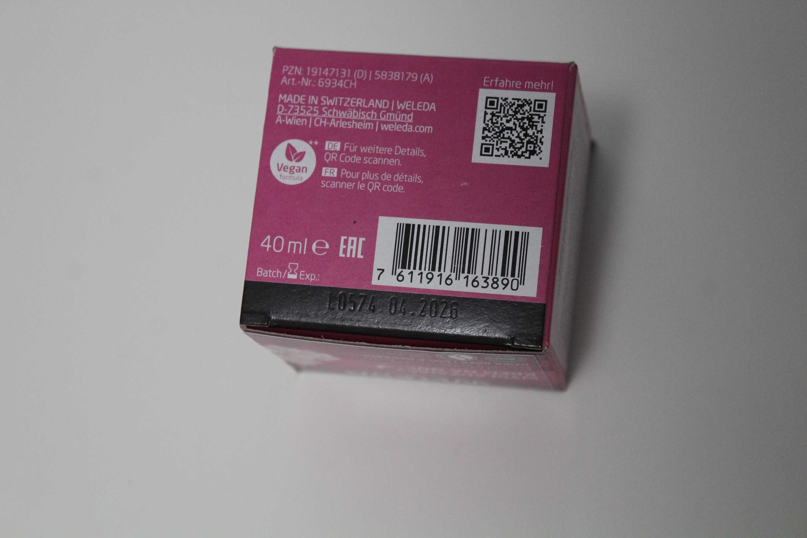 WELEDA Wygładzający krem na noc z dziką różą i białą herbatą, 40ml