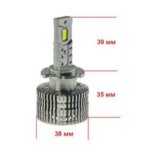 Лампа світлодіодна для фар DECKER LED PL-04 D3/D1/D2 6000K 10000LM