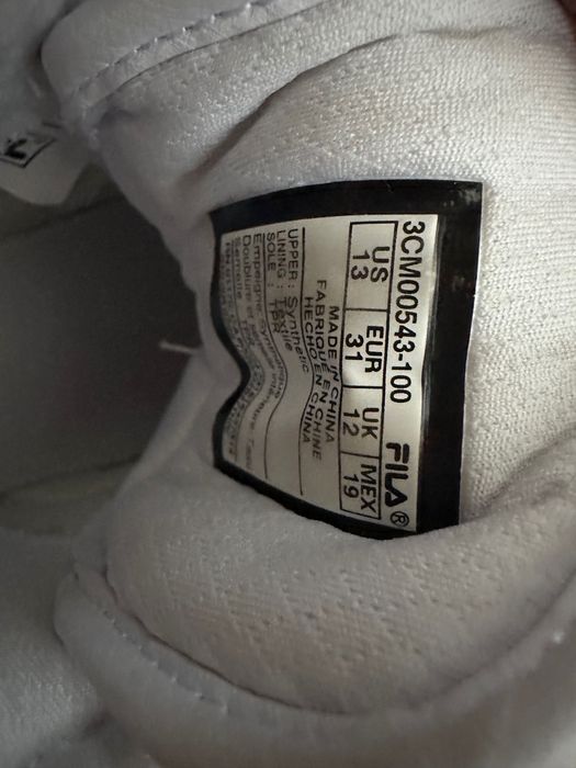 Buty sportowe, sneakersy, do kostki, FILA, 31 stan idealny
