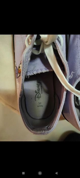 Fioletowe tenisówki Sinsay rozm 36