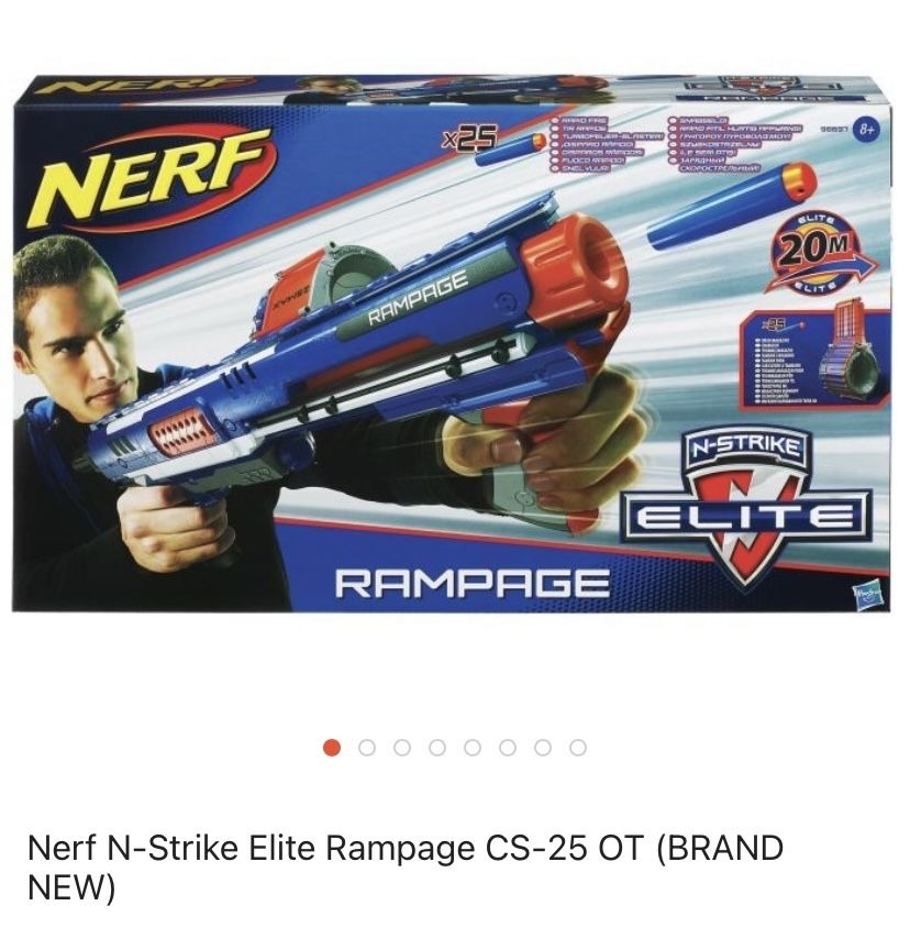 Nerf N-Strike Elite Rampage CS-25 OT (BRAND NEW)