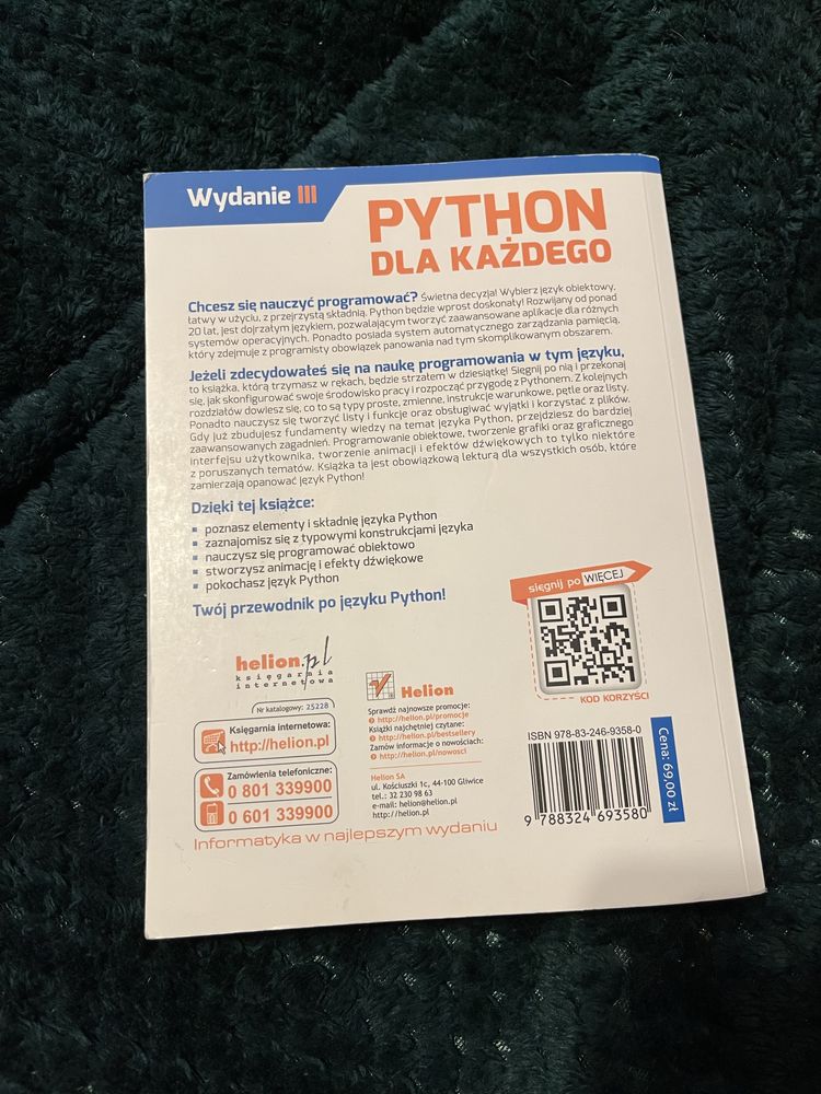 Python dla każdego Helion Michael Dawson