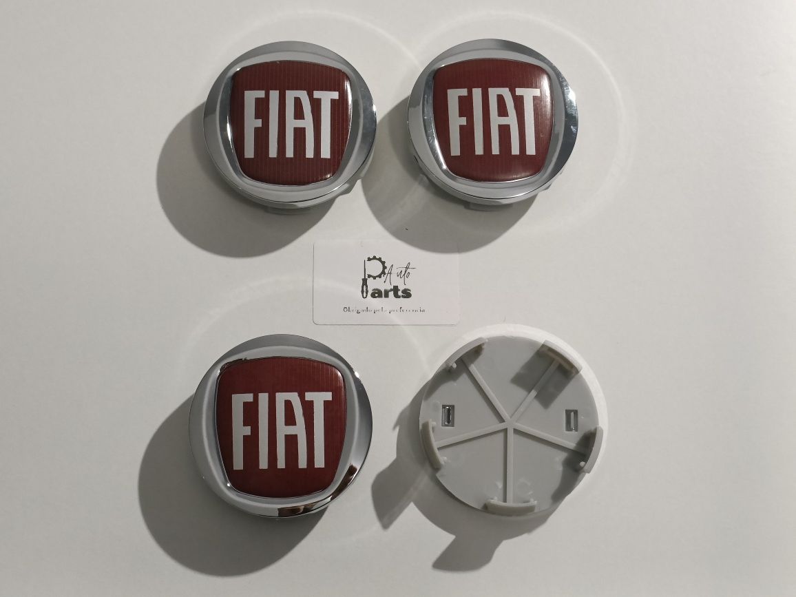 Centros de jante Fiat Alfa Romeu 50/60mm