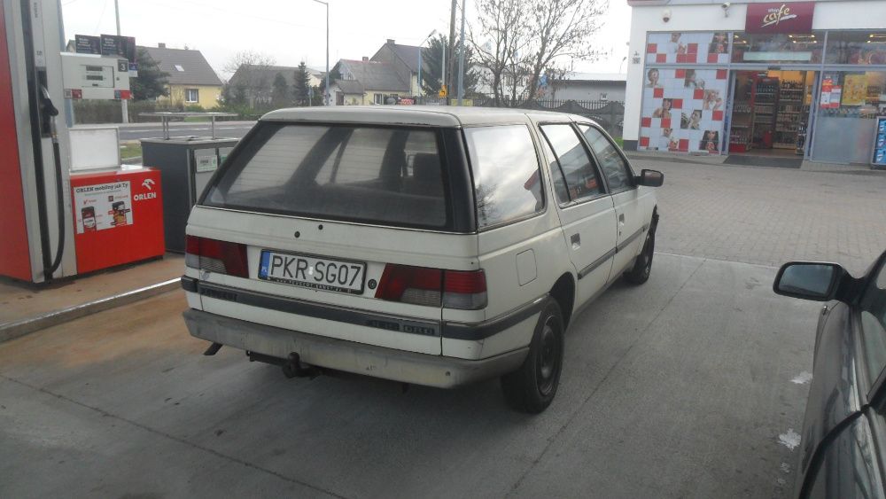 peugeot 405 kombi 1.9 diesel zwykły przeznaczony na części