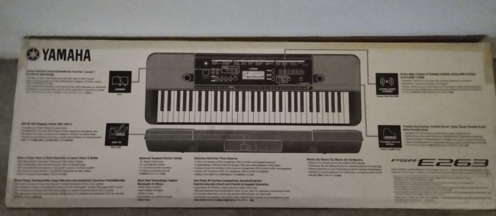 Teclado Yamaha como novo
