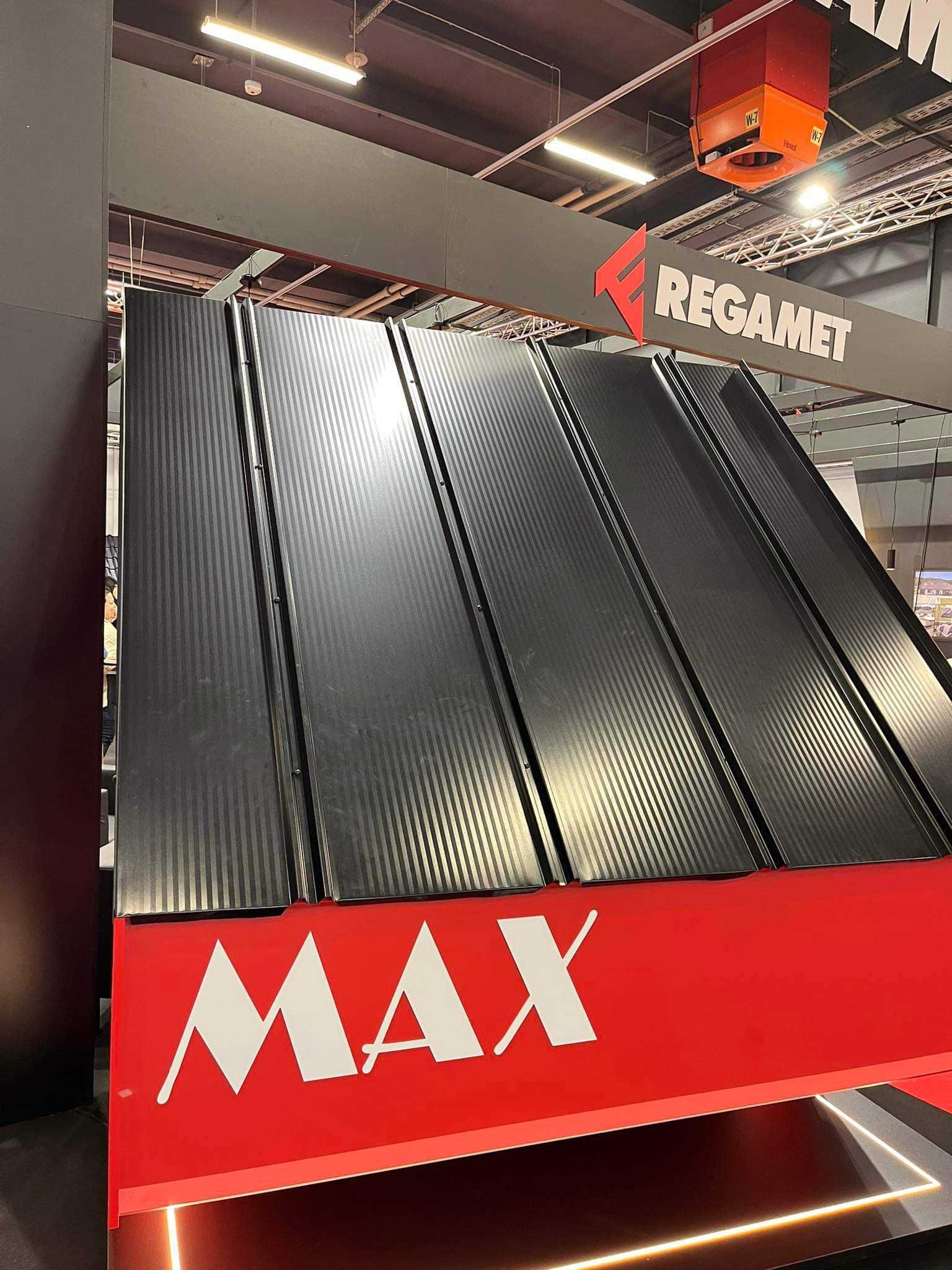 Panel dachowy MAX PRO firmy REGAMET jak rąbek