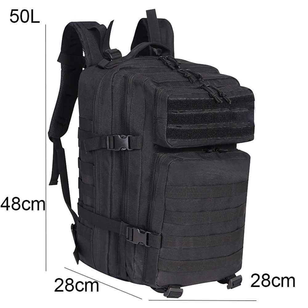 Mochila mala militar tactica 50L à prova de agua NOVO