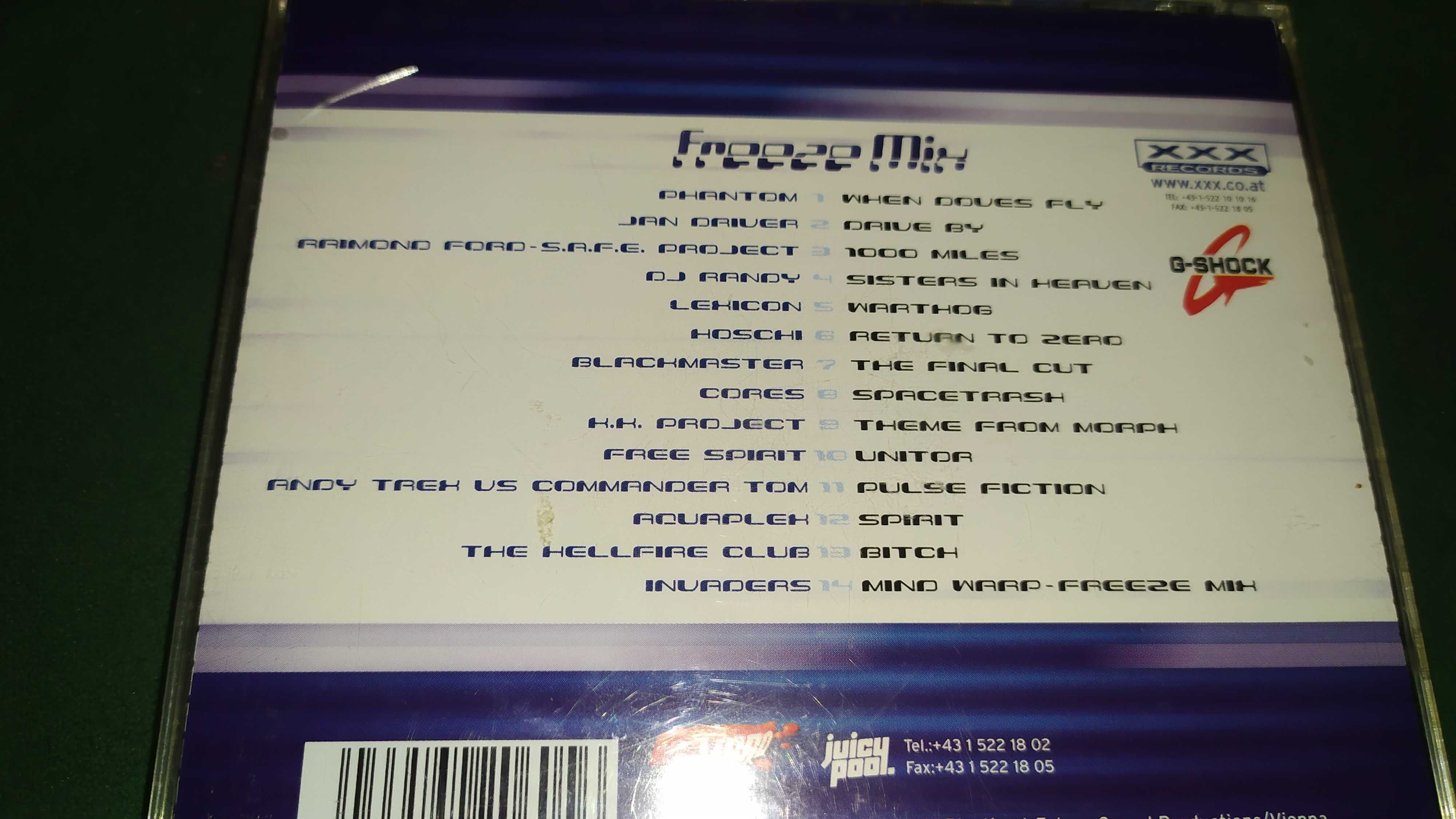 DJ Elex Red - Freeze mix cd techno