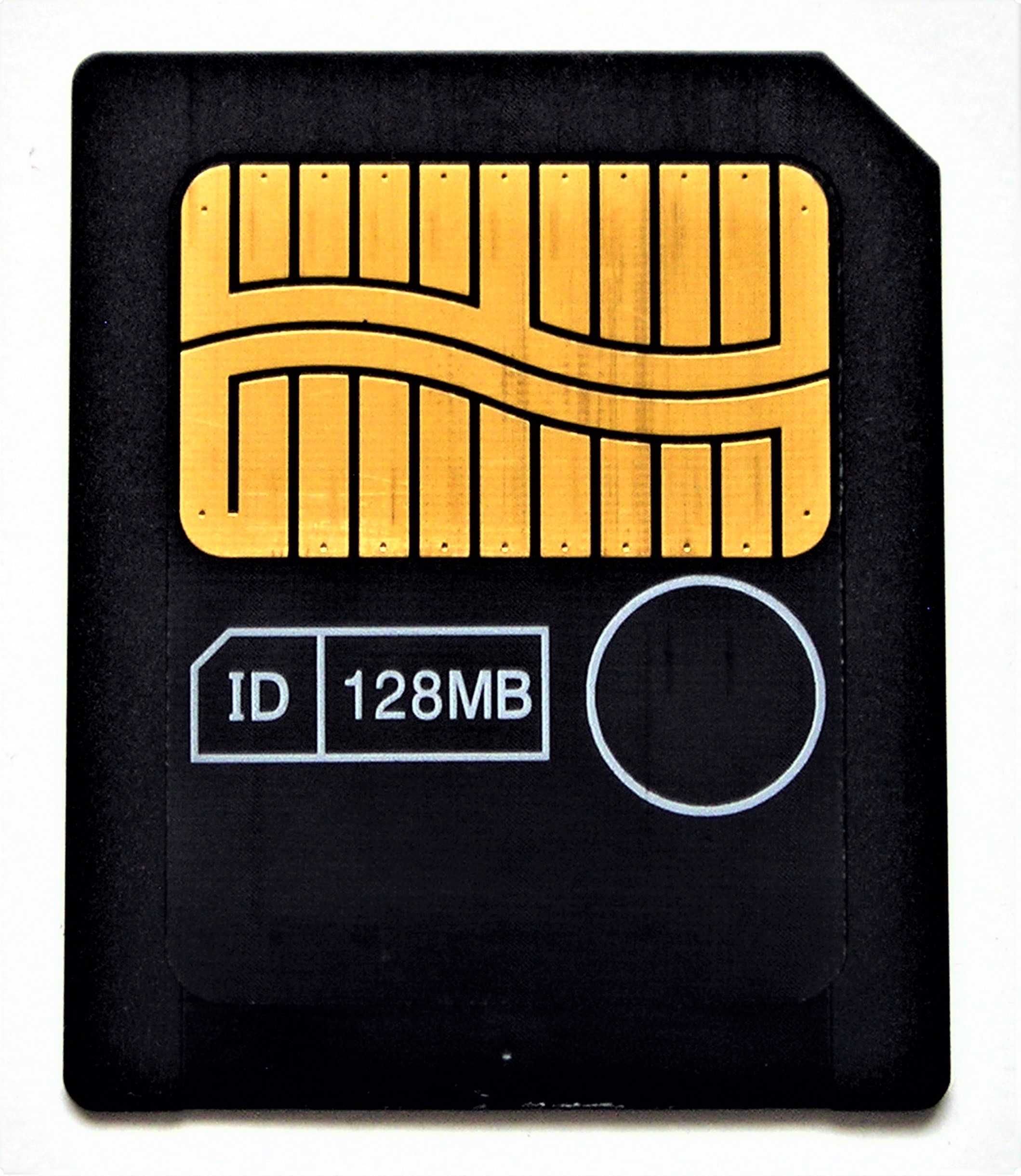 Карта памяти  OLYMPUS SmartMedia Card 128 MB