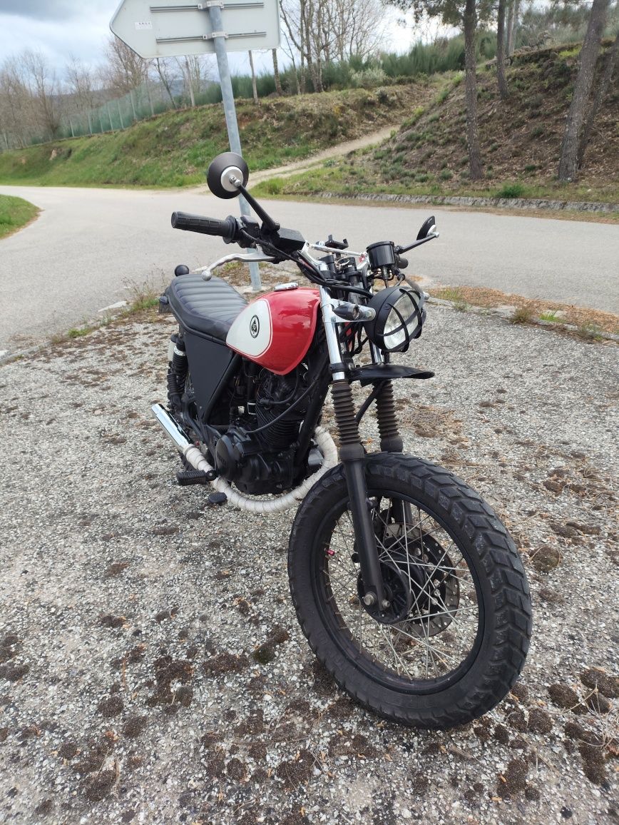 Yamaha SR 125cc Scrambler